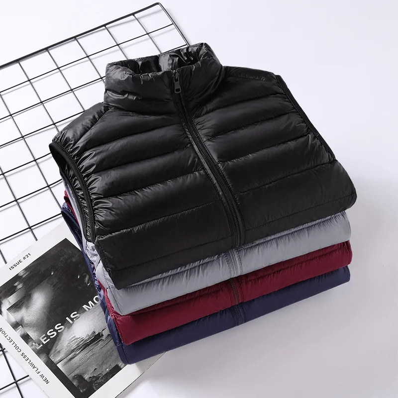 

Outdoor Men's High-quality Sports and Leisure High-quality Warm Sleeveless Down Vest Comfortable Lightweight Breathable Vest