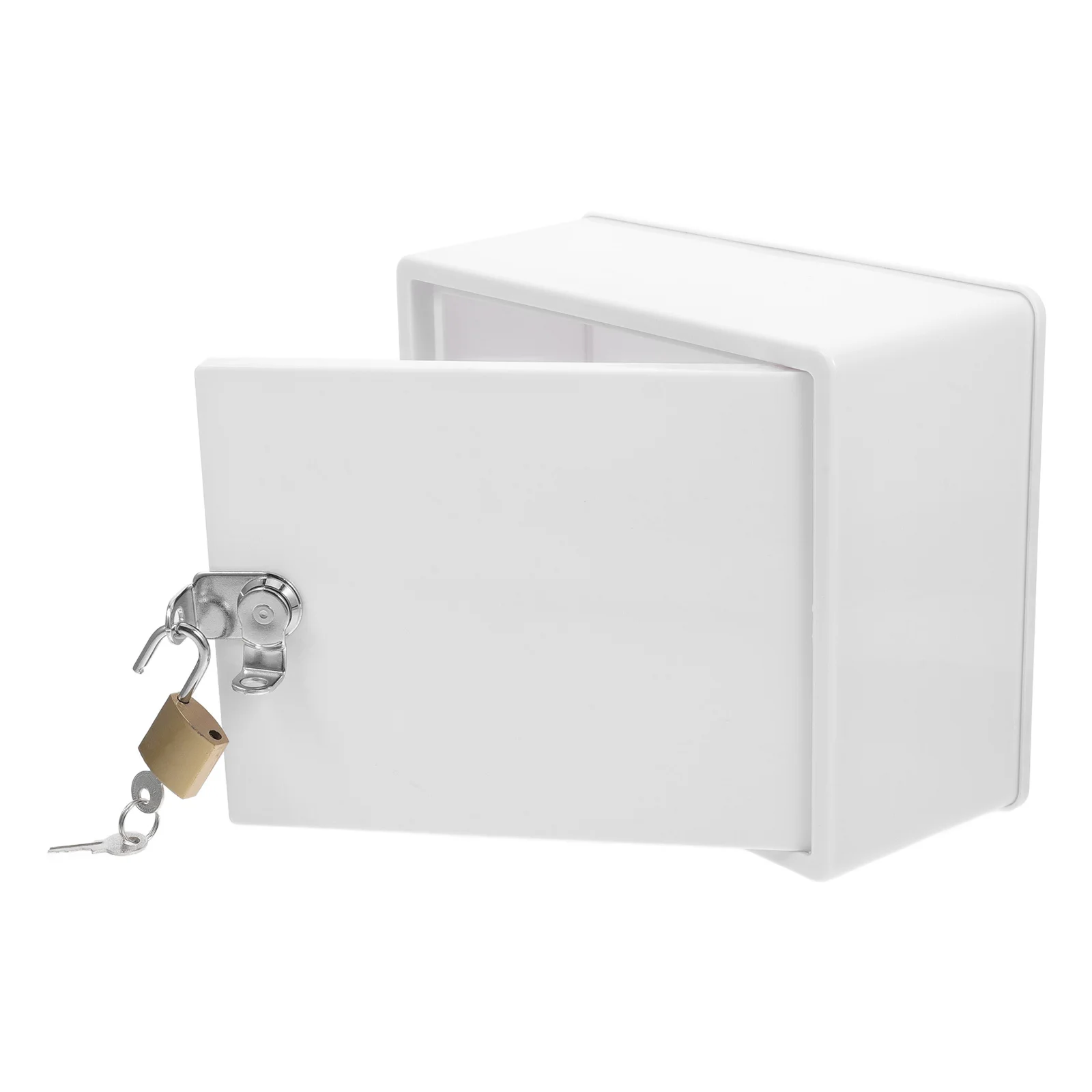 

1Set Fresh Milk Delivery Box Lockable Insulated Porch Package Delivery Case Outdoor Milk Storage Box Secure Key Storage
