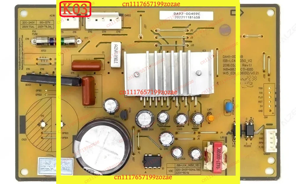 LK New Control Board DA92-00459E Circuit PCB DA41-00814B/C Refrigerator Motherboard Freezer Parts