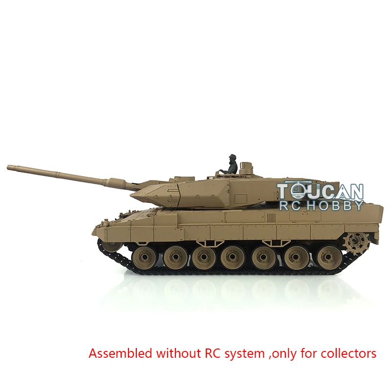 Henglong 1/16 Scale Static Tank Plastic Leopard2A6 3889 Model Without Electronic Toy Model for Boys