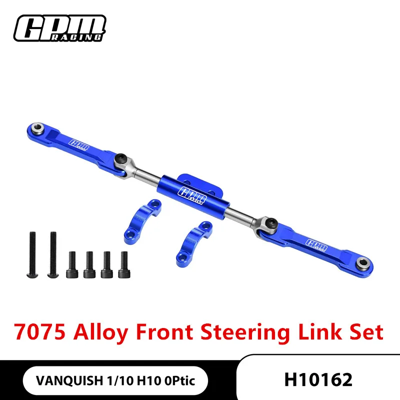 

GPM CNC 7075 Alloy Front Steering Link Set For VANQUISH 1/10 H10 OPtic H10162