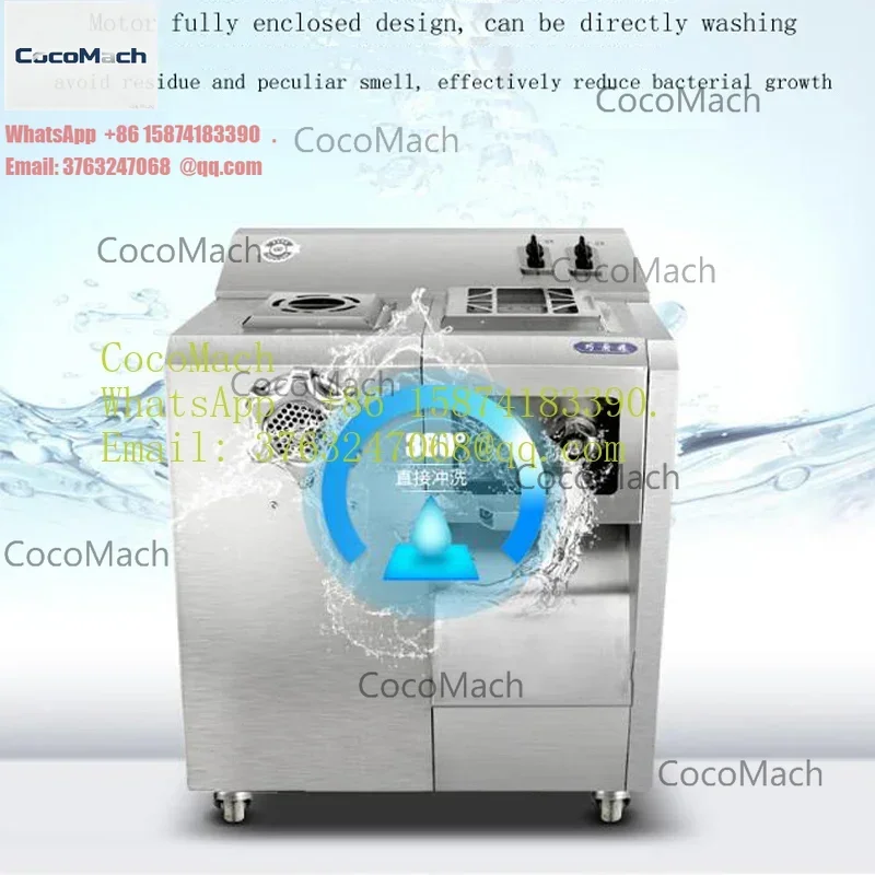 Meat Grinder Large Capacity High Power Pepper Mashed Garlic Minced Vegetable Stuffing Machine