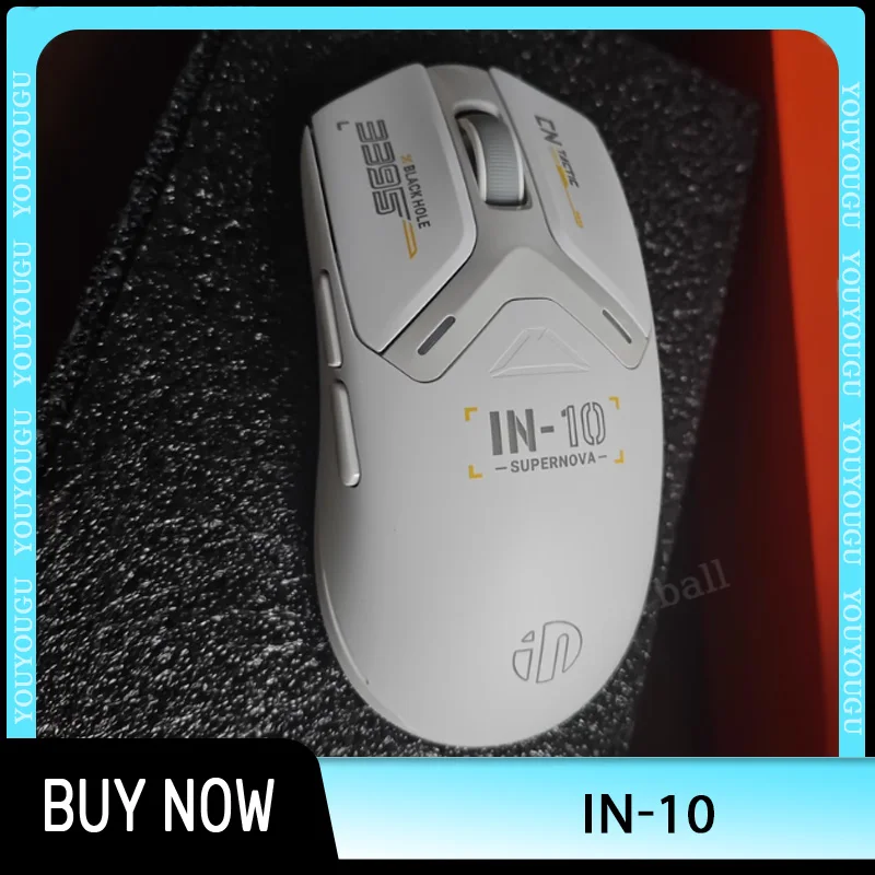 

Inphic In-10 Wireless Gaming Mouse 3mode Bluetooth Mice 8k Rgb Double Battery Paw3395 Long Endurance 26000dpi Gamer Custom Gifts