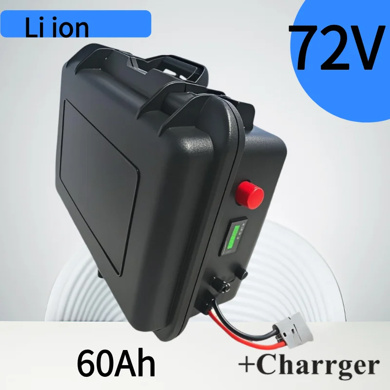 

Batería NMC de iones de litio de 72V y 60Ah para carrito de golf, almacenamiento de energía solar, más de 1000 ciclos