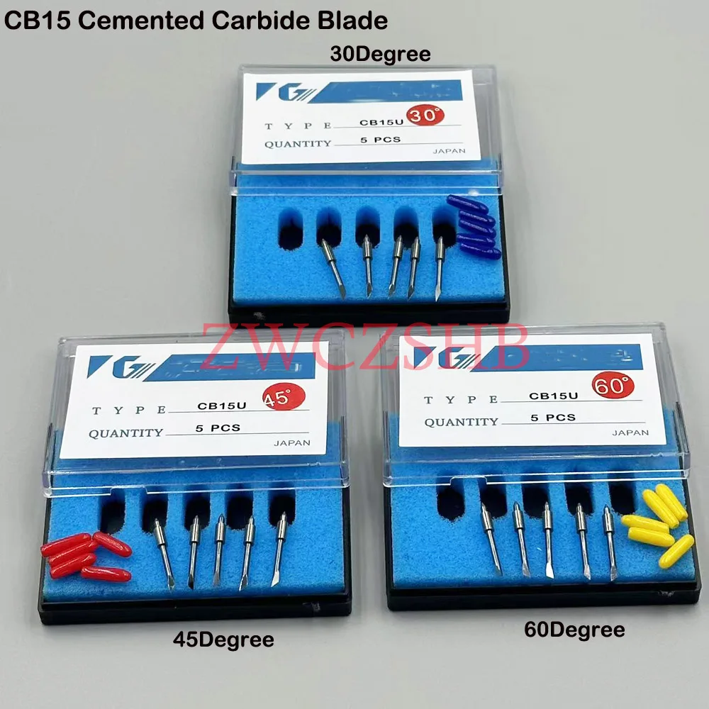 5PCS Für Graphtec CE5000 CE3000 CE6000 Schneiden Plotter CB09 CB15 Messer Klinge CB09UA-5 CB15UA-5 Hartmetall Klinge Messer – Detail 5