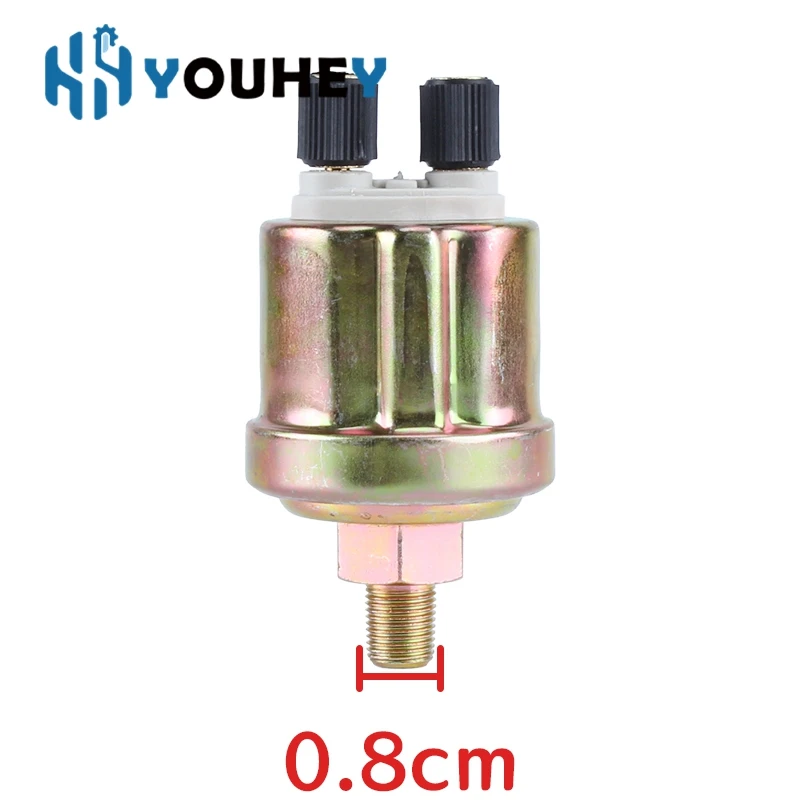 【HQ Version】 1/8NPT 0 to 10 Bar Oil Pressure Sensor Switch Match With Oil Pressure Gauge