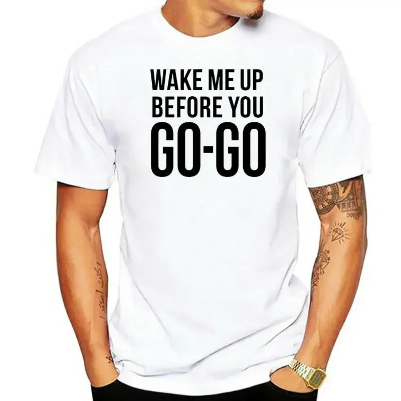 Wham George Michael Wake me up before you go Pop Music Casual Street Wear summer Men women all-purpose short-sleeved T-shirts