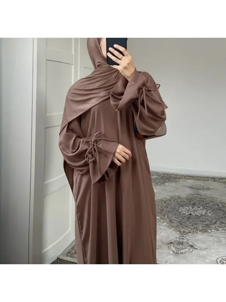 

Летние элегантные мусульманские платья женские скромные Ид Рамадан Джеллаба Абая Дубай Турция ислам халат Vestidos Kebaya кафтан кафтан