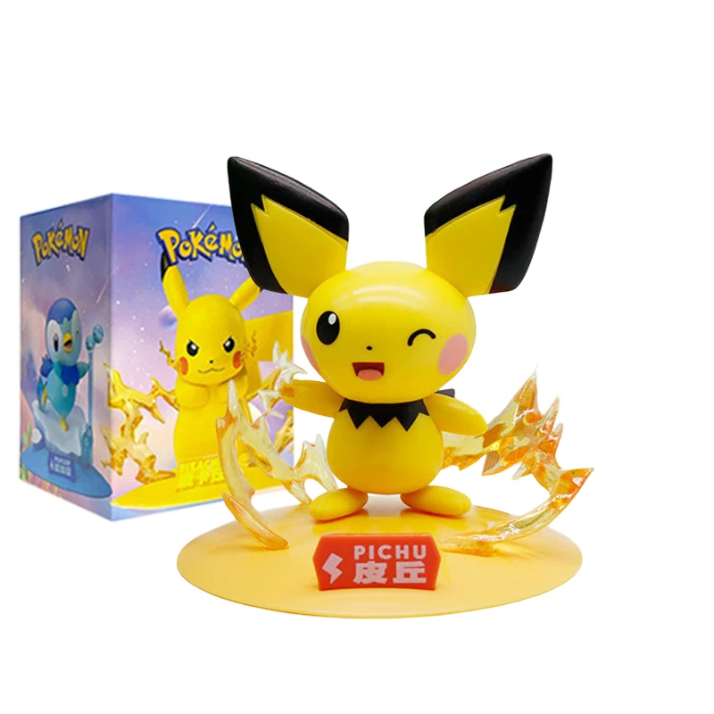 Anime Pokemon Party Series Blind Box Toy New Pokeball Pocket Monster Action Figures Pikachu Model Childrens Blind Box Gift