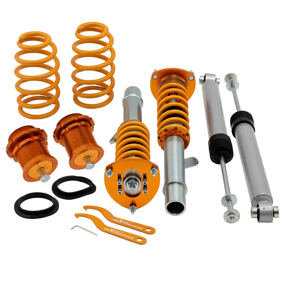 Coilovers Suspension Shocks & Springs Kit For Volkswagen Golf MK7 Audi A3 S3 8V Mk3 SEAT Leon Mk3 2015-2019