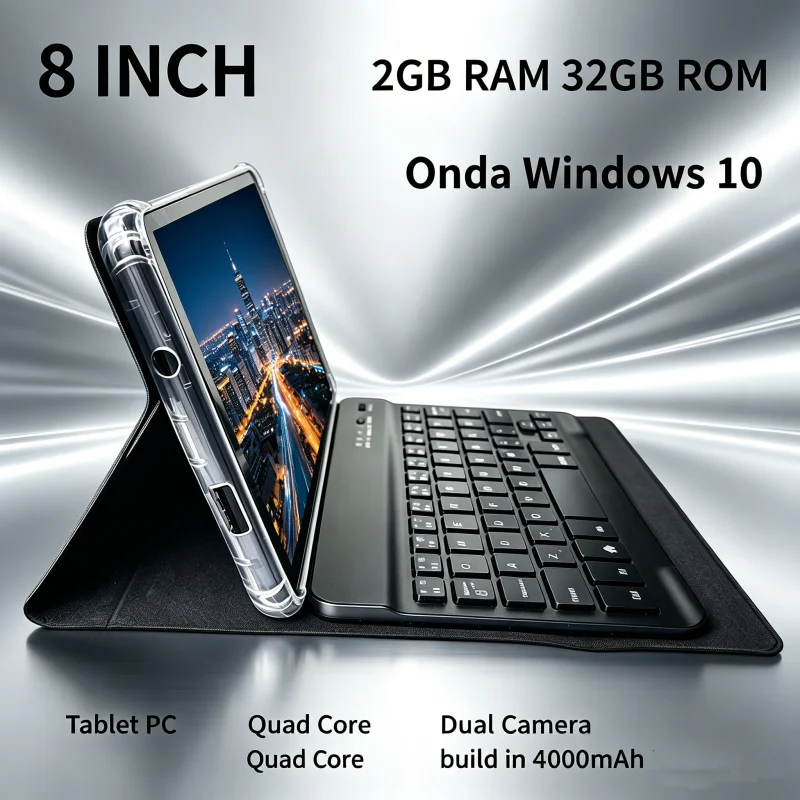 8 INCH Q1 8GB RAM 128GB ROM AR2 Windows 10 Tablet 1280*800  IPS Screen Z8300 Quad Core Intel HD Graphic Dual Cameras