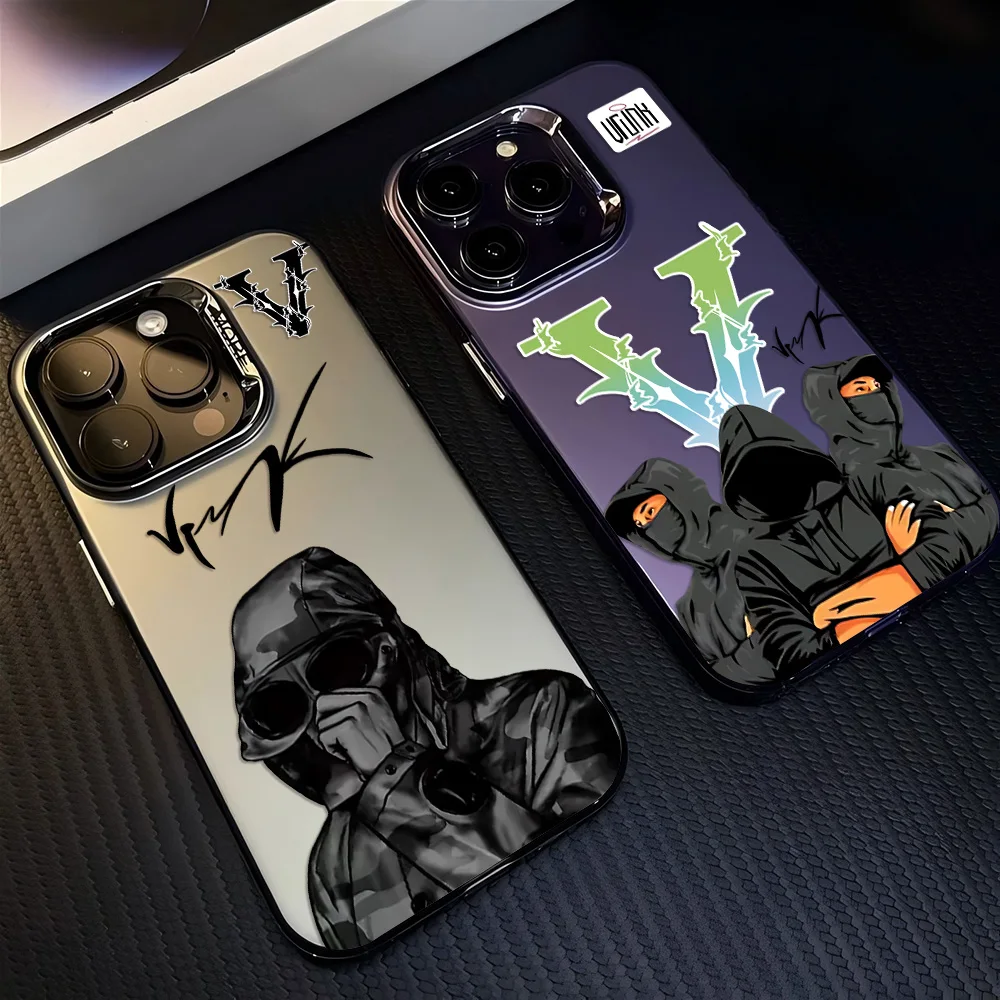 حافظة لهاتف آيفون 17 16e 16 15 14 13 12 11 mini Pro Max X XR 8 7Air Plus غطاء خلفي غير لامع مضاد للسقوط