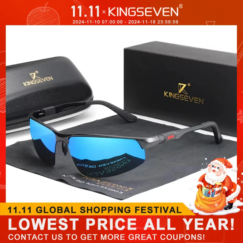 Polarized Aluminum Aviator Sunglasses