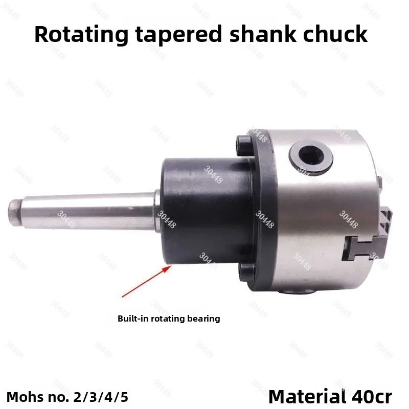 2\3\4\5 No. Taper Shank Rotary Chuck Three-Jaw Chuck 80 100 125 160 Rotating Type Work