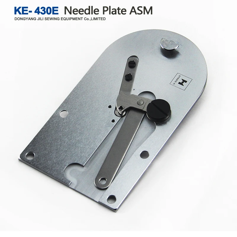 S38015001 Needle Plate ASM. For Brother KE-430E, LK3-B438E, KE-434C Programmable Pattern Sewing Machine Parts Thread Cut Blade