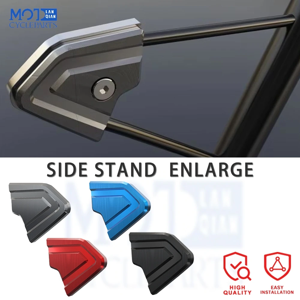 

250SR 250NK 150NK Motorcycle Accessories Foot Support Assist Side Stand Enlarge Brace Assist For CFMOTO CF MOTO 150 250 NK SR