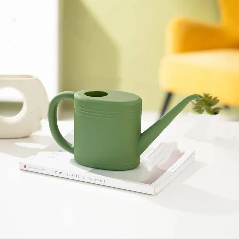 1L Plastic Watering Can Garden Essential Watering Can Indoor Outdoor Light Weight Cans Watering Can Family Gardening Garden