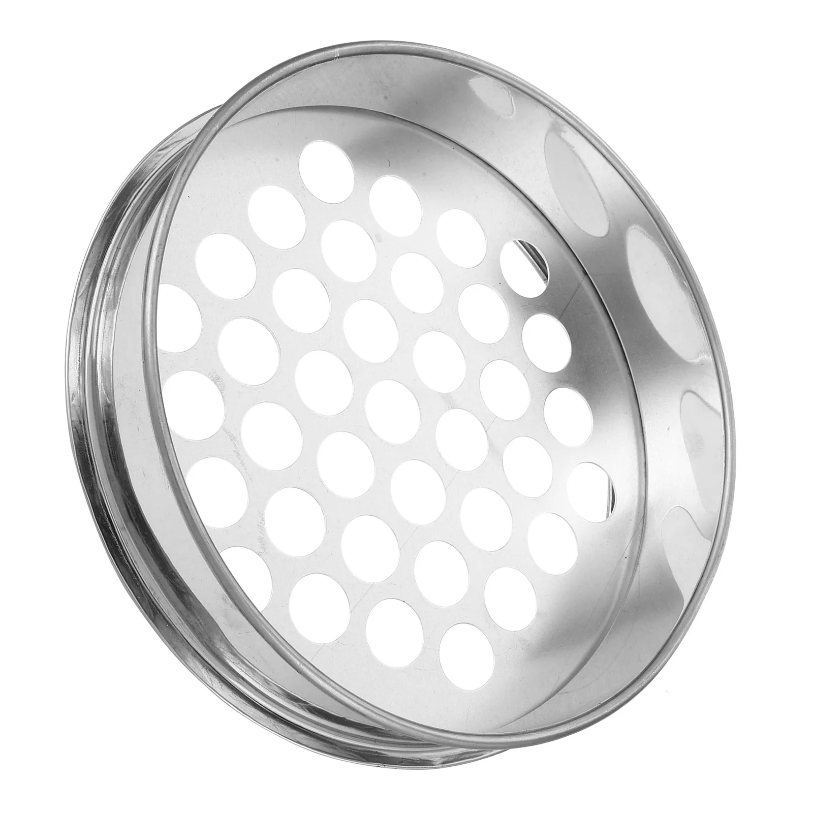 

Round Hole Mesh Sieve Blueberries Gravel Sifter Stainless Steel Easy Cleaning Household Kitchen Garden Soil Screen Tool
