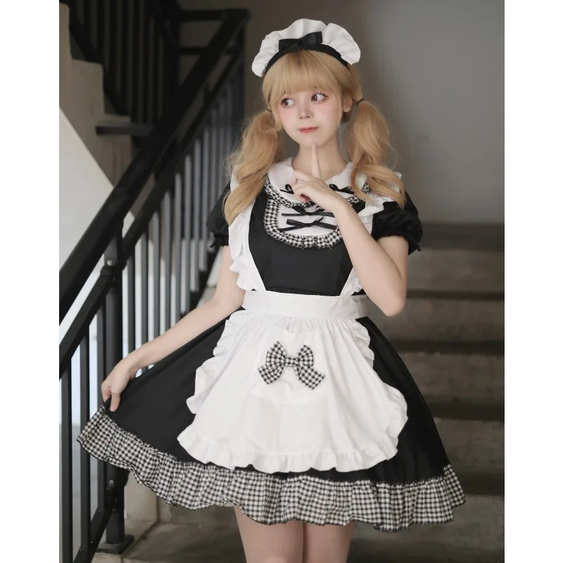 

Japanese Christmas Lolita Princess Dress Cosplay Costume Kawaii Maid Dresses Uniform Suit for Women Performance Role Play Outfit