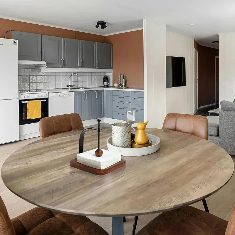 

VEHO-Luxury Tissue Holder In Walnut Wood-Tabletop Napkin Stand For Dining Room, Coffee Shops