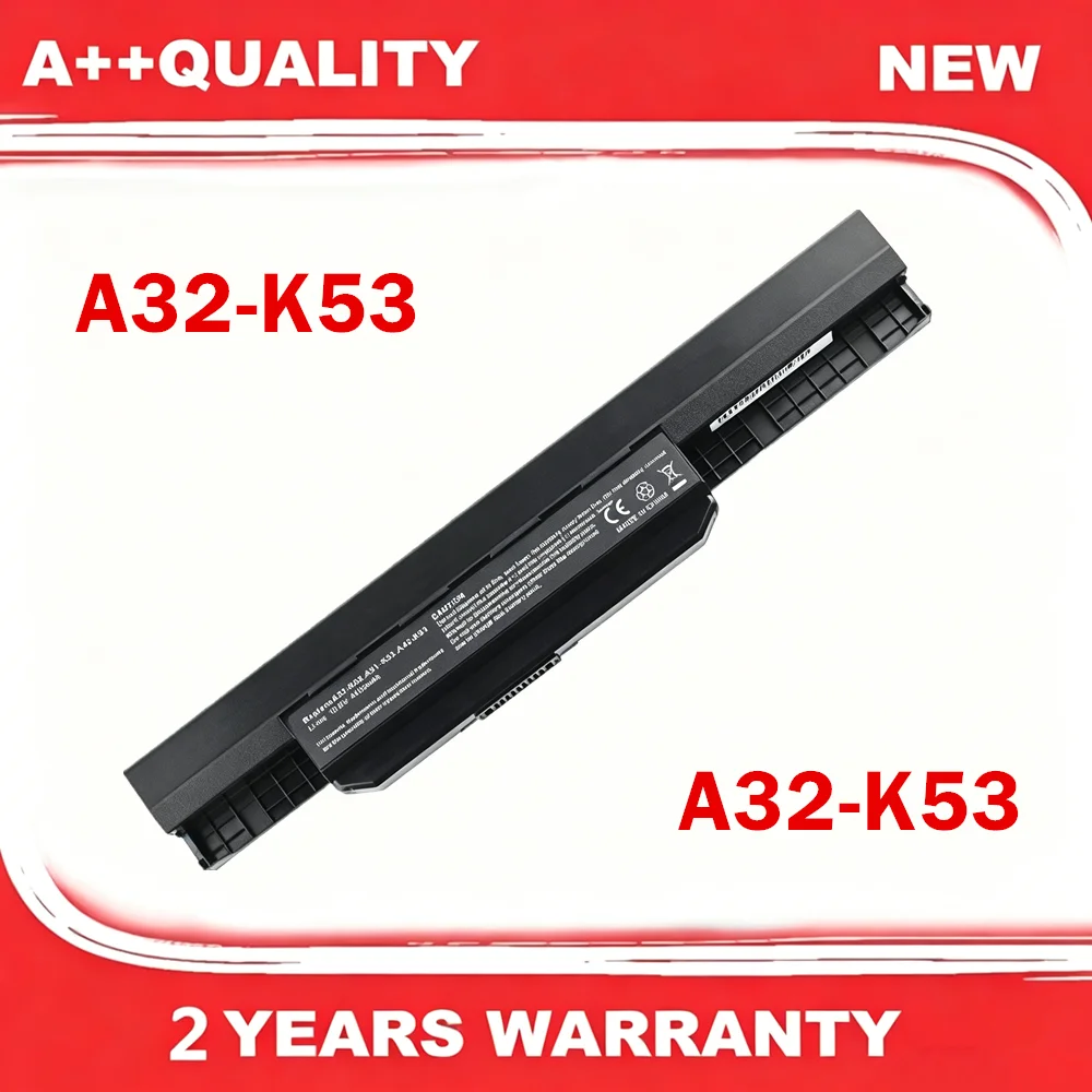 A31-K53 A32-K53 Laptop Battery For ASUS A43 A43S A43SJ A43SV A43U A43BY A43E A43F A43J A53 A53B A53E A53S KA53Z
