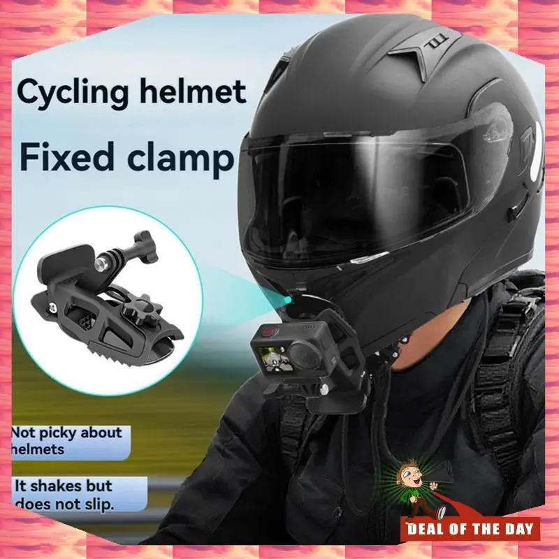 24-Hour Delivery STARTRC For DJI Pocket 3 Action 5 Pro/Ace Pro Motorcycle Helmet Bracket Chin Clip For Action Camera Accessory