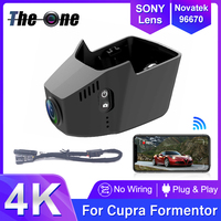 For Cupra Formentor 2021-2025 Front and Rear 4K Dash Cam for Car Camera Recorder Dashcam WIFI Car Dvr Recording Devices