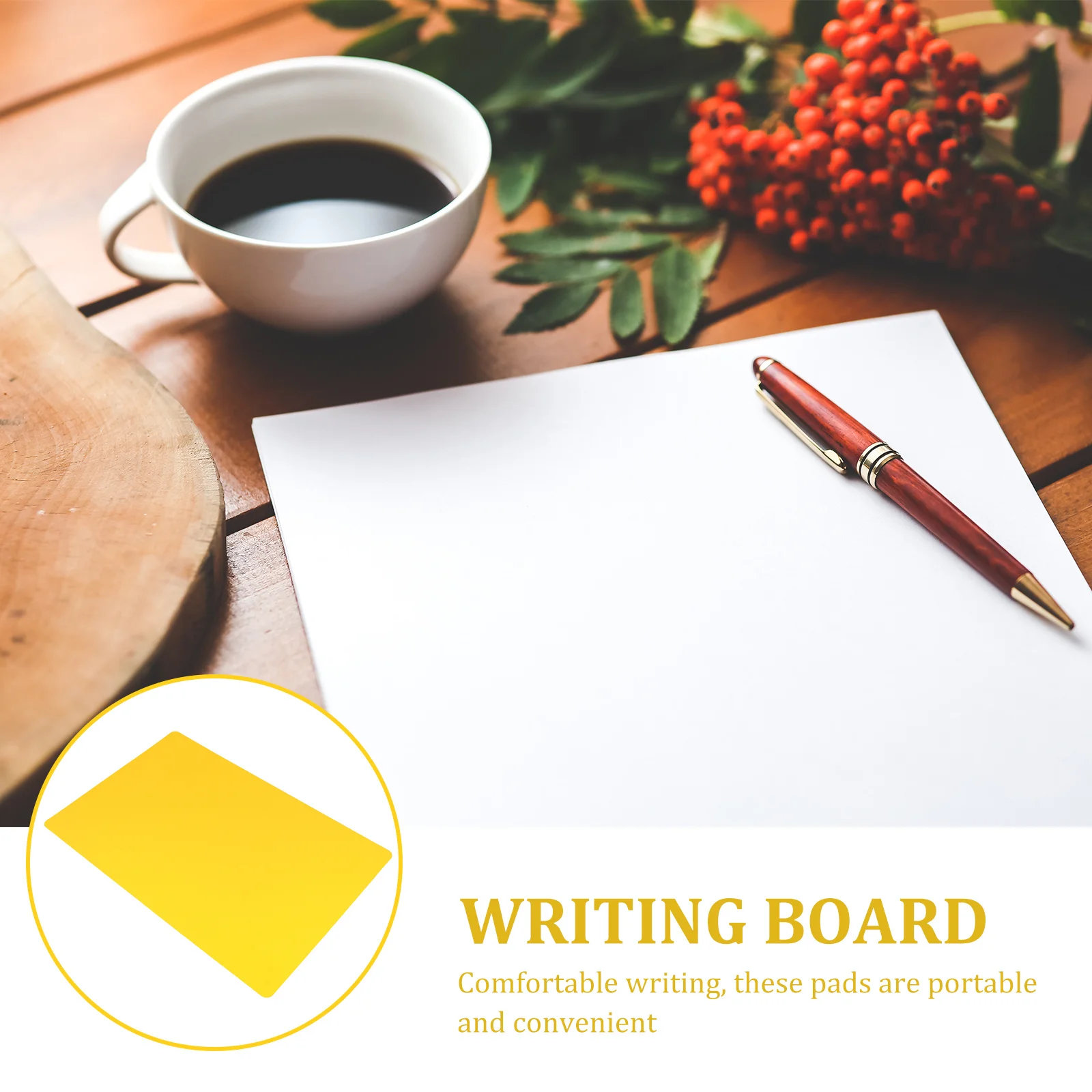 

5Pcs A4 Writing Board Ergonomic Lightweight Office Desk Mat Anti Scratch Smooth Writing Pad Anti Scratch Wrting Pad