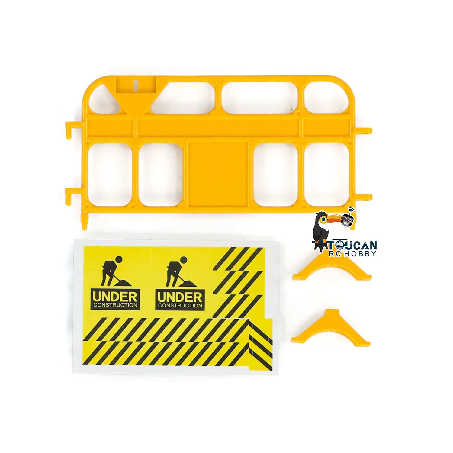 Dekoracyjne znaki drogowe, barierki, poręcze dla pojazdów RC w skali 1/14 1/10, zabawki, pojazdy budowlane, ciężarówki, symulacja samochodów, części zamienne TH23074