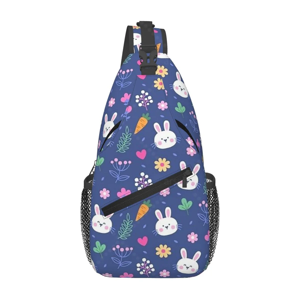 

Rabbits Sling Bag Travel Crossbody Backpack Chest Bags Lightweight Casual Shoulder Daypack for Sport Hiking