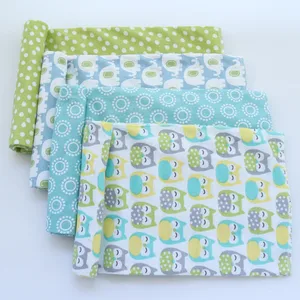 Baby Supermacio Flannel Bullet Bullets, Newborn Envelopment, 100% Cotton, Swaddle Impression, 76x76cm, 4pc Pack 8 Main sales naninhas for baby - №8