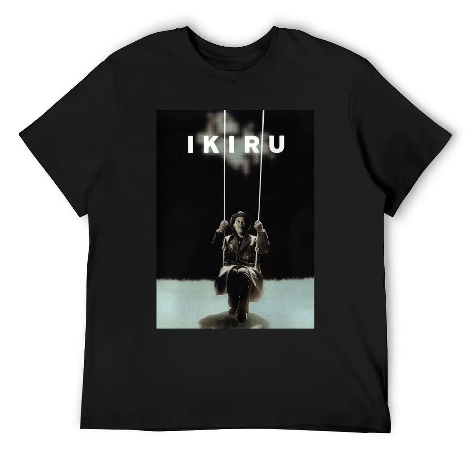 Ikiru Akira Kurosawa T-Shirt blacks summer shirt boys animal print mens t shirt