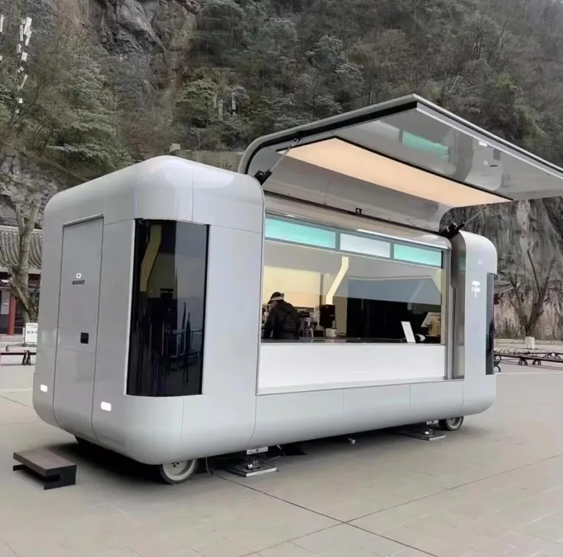 Camiones de comida certificados: conformidad religiosa global para diversos mercados, remolque de catering, carrito de comida callejera, cantina móvil