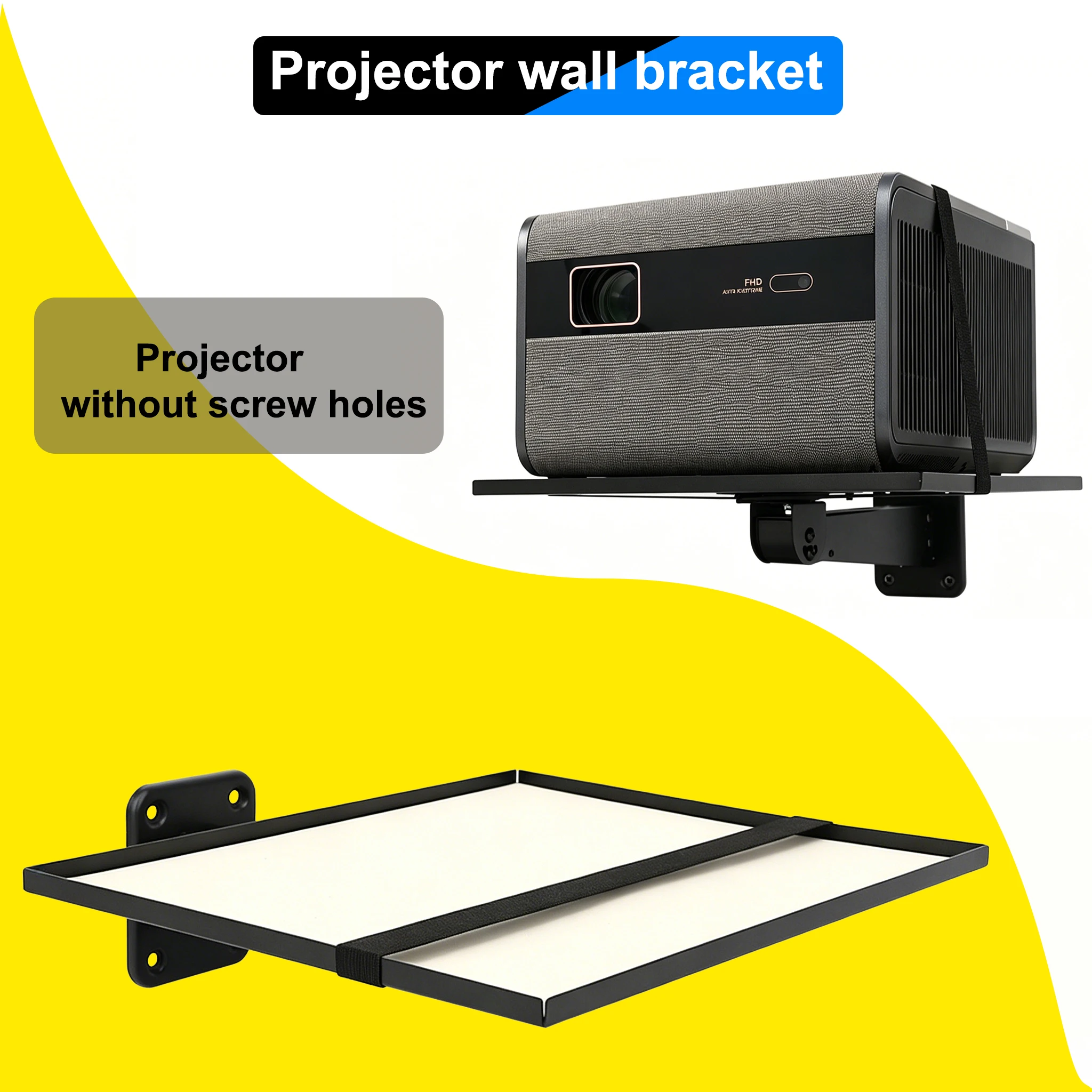 ditong-wall-mount-non-punching-stand-for-home-theater-projetor-accessories-for-j10-td98-hy300-l007-xgimi-beamer