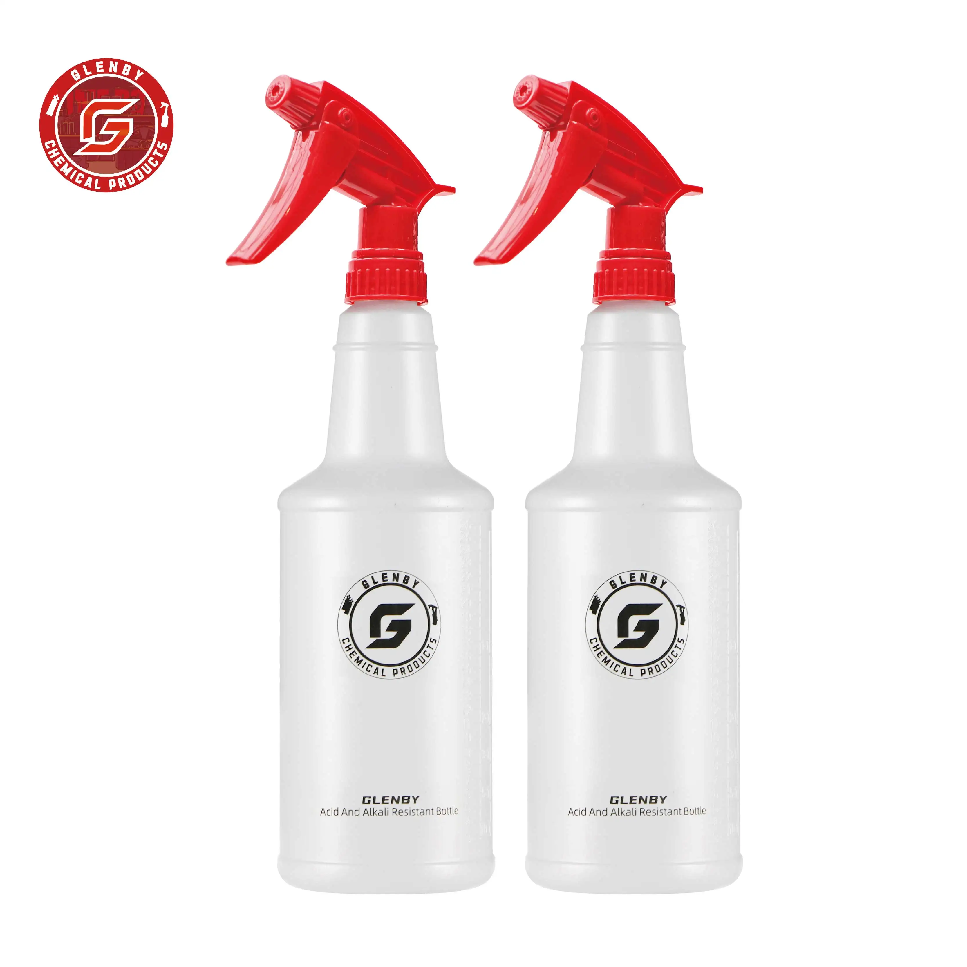 26 fl oz lege plastic spuitflessen, autoreinigingsspuitfles, plantenbesproeiingsspuitfles, spuitfles voor thuisreiniging
