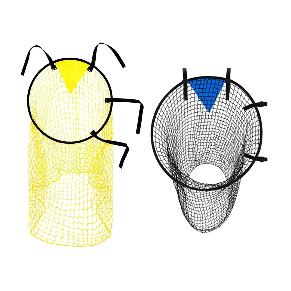 تصميم قابل للطي لكرة القدم، أشرطة بإبزيم شبكي، شبكة هدف كرة القدم، معدات تدريب كرة القدم، رياضات صالة الألعاب الرياضية