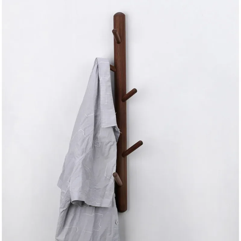 No Punching Clothes Hanger Nordic Creative Coat Racks Hallway Bedroom Wall Hook Versatile And Practical Furniture For Home