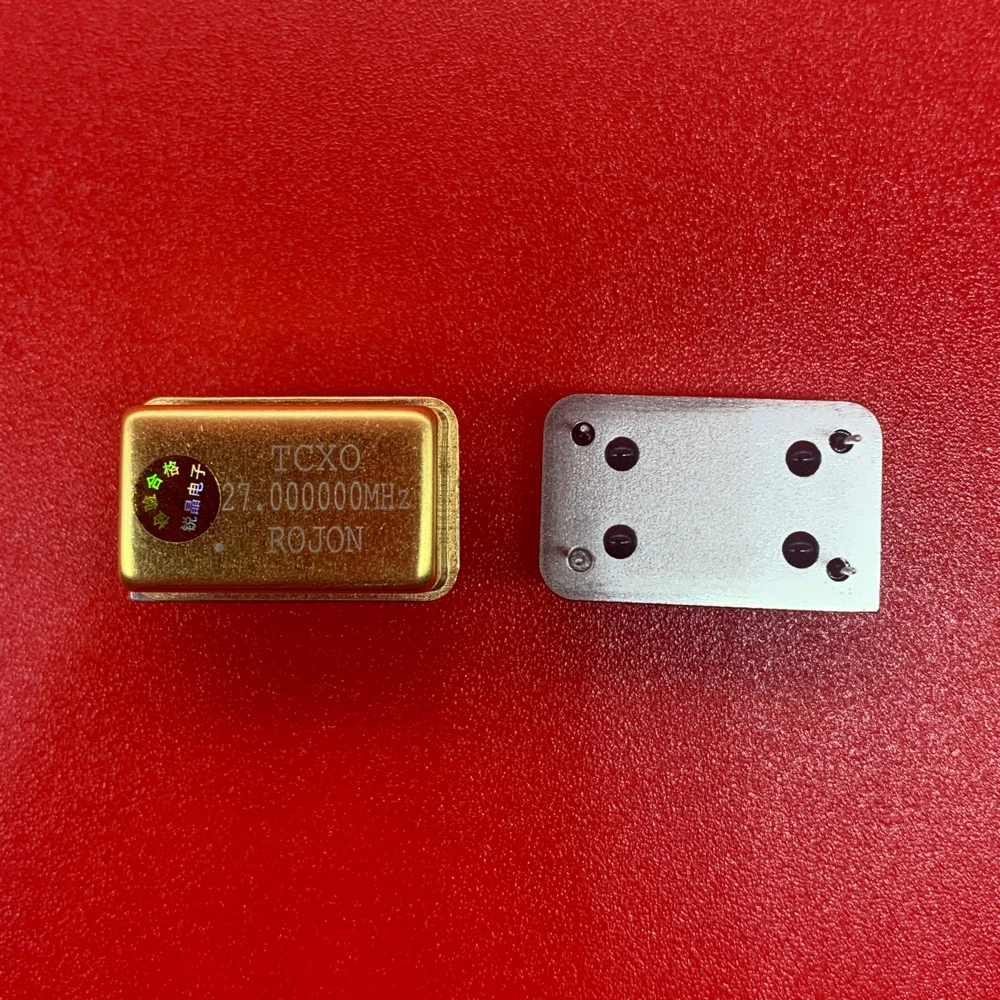 1PCS/ audio diy high precision TCXO 27.000MHz 0.1ppm gold plated version