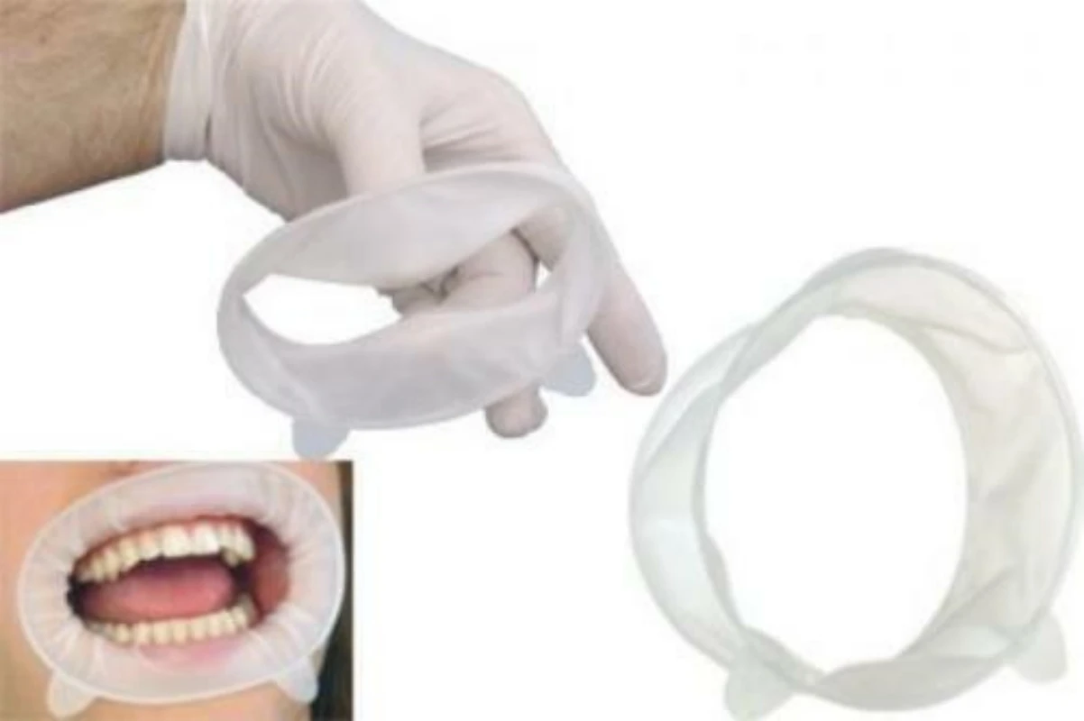 O Shape Rubber Dam Dental 3D Mouth Prop Lip Regular Small Oral Cheek Expander Retractor Dental Mouth Opener