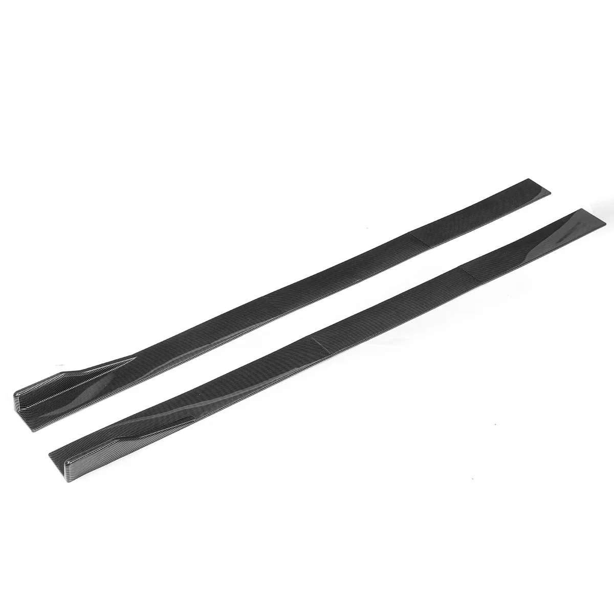 Universal 2m Car Side Skirts Winglet Splitters Lip Extension For BMW For Benz For VW For Audi For Ford For PEUGEOT For SEAT LEON