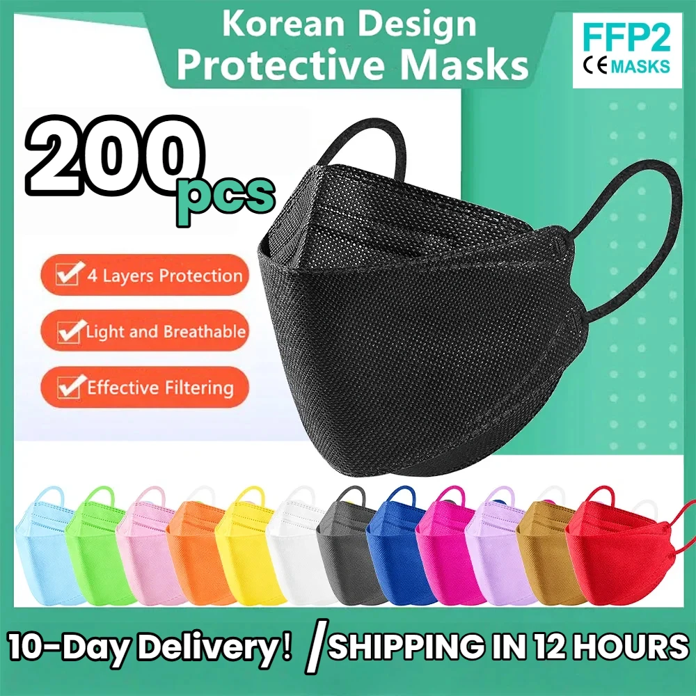 10-day-delivery-200pcs-lot-3d-fish-shaped-disposable-4-layer-masks-curved-design-that-fits-the-facial-contours-with-thickened-elastic-ear-loops-and-nose-bridge-clip-affordable-bulk-purchase-for-home-use-suitable-for-travel-outdoor-activities-daily-wear-parties-and-office-use