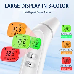 Coinfrared kızılötesi ateş termometre tıbbi ev dijital LCD bebek yetişkin temassız vücut sıcaklığı kulak termometresi