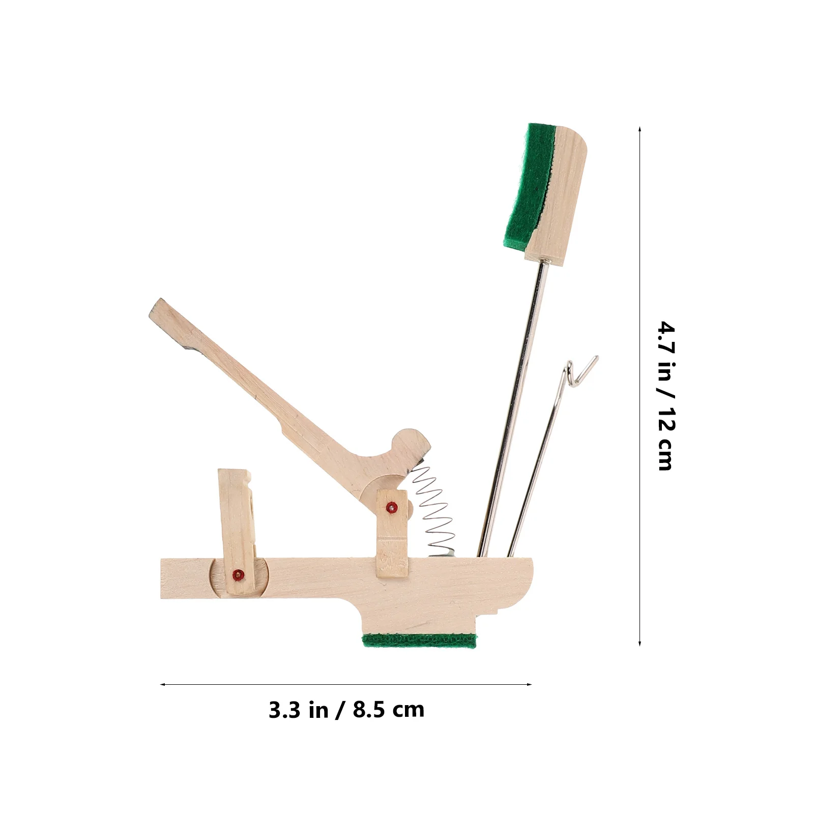 2 Buah Aksesori Perbaikan Bagian Kayu Flange Whippen Piano Tegak Treble Tinggi Gerakan Halus Kualitas Suara Stabil