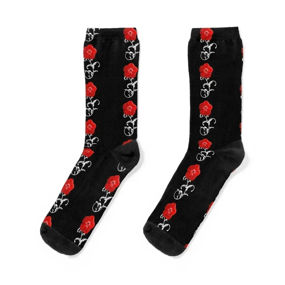 

Seal of the Scarlet Pimpernel Socks with print cool soccer anti-slip Girl'S Socks Men's