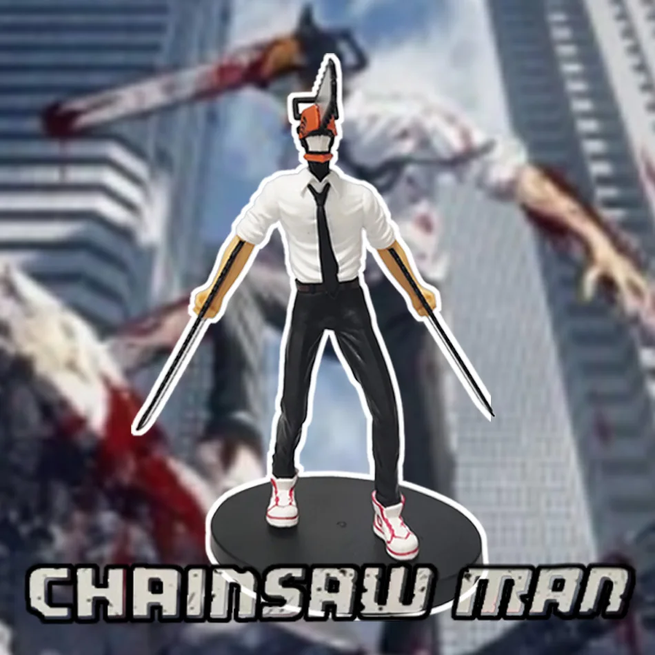 Chainsaw Man Anime Figure Power Denji Action Figure PVC Chainsaw Man Power Figurine PVC Collezione per adulti Modello Doll Toys