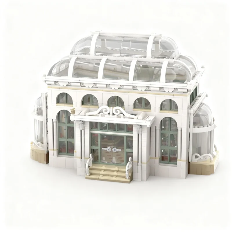3456pcs MOC Compact Botanical Garden The Botanical Garden Model Building Blocks Christmas Gifts Architecture Toys Idea Brick