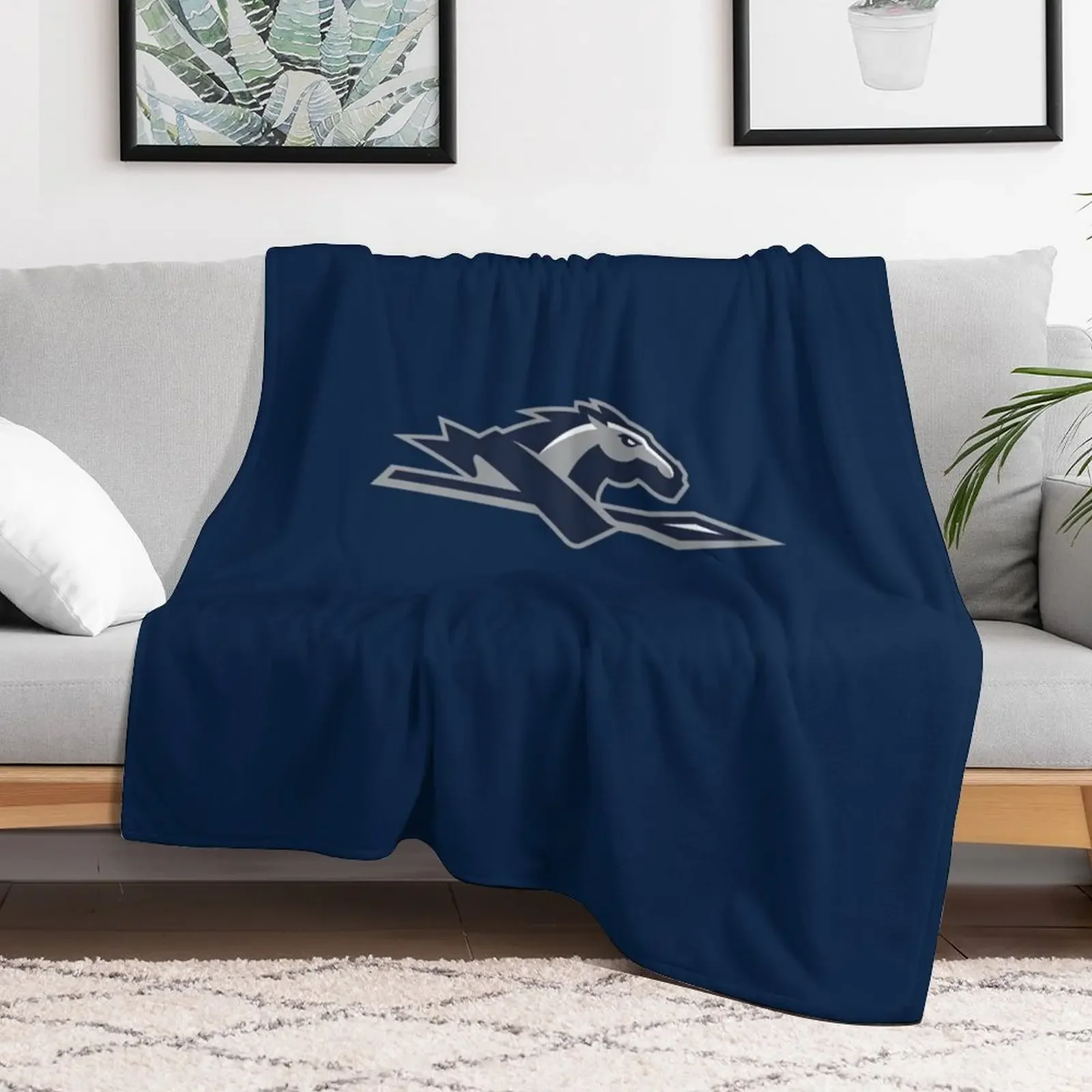 Longwood LANCERS FARMVILLE VA Throw Blanket Retros Stuffeds Blankets