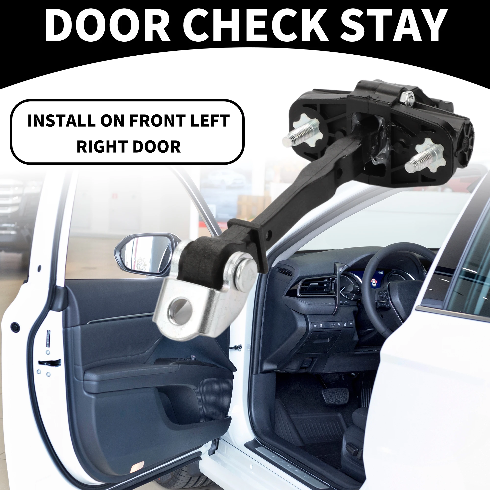 UXCELL Door Check Strap Stopper Limiter No.9809426680 for PEUGEOT 3008 II 2016-2021 for CITROEN C5 Aircross 2016-2021