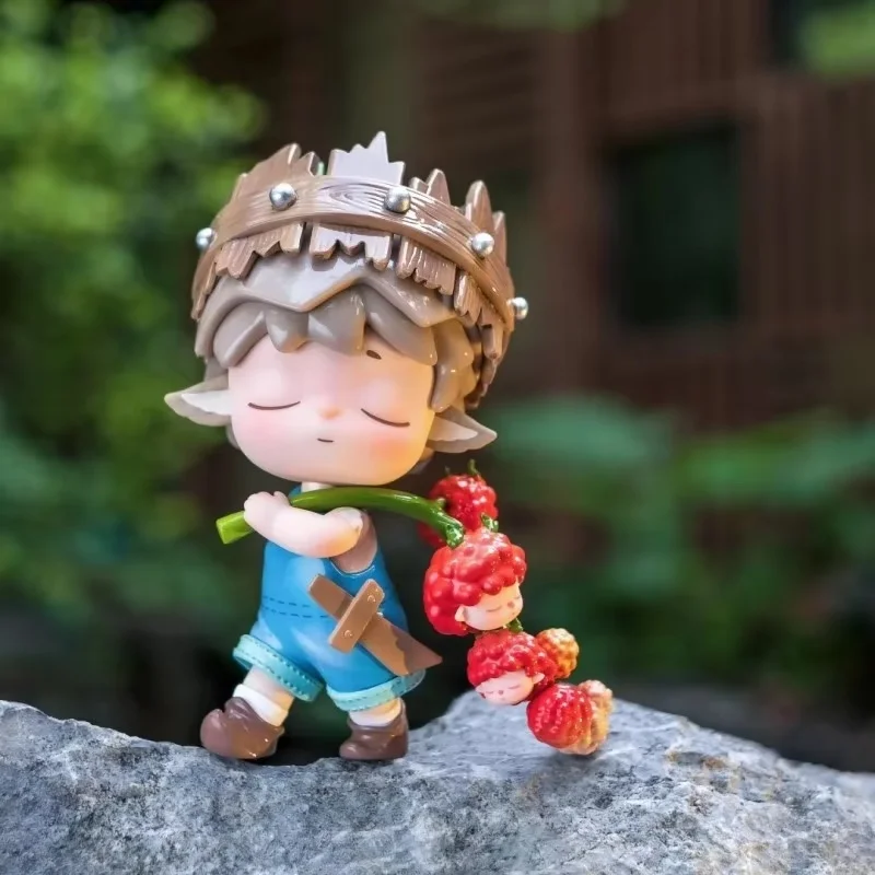 

Оригинальное пятно, черная серия «Маленький мир», модная слепая коробка, мини-милое украшение для рабочего стола, коллекционный подарок-сюрприз, игрушки