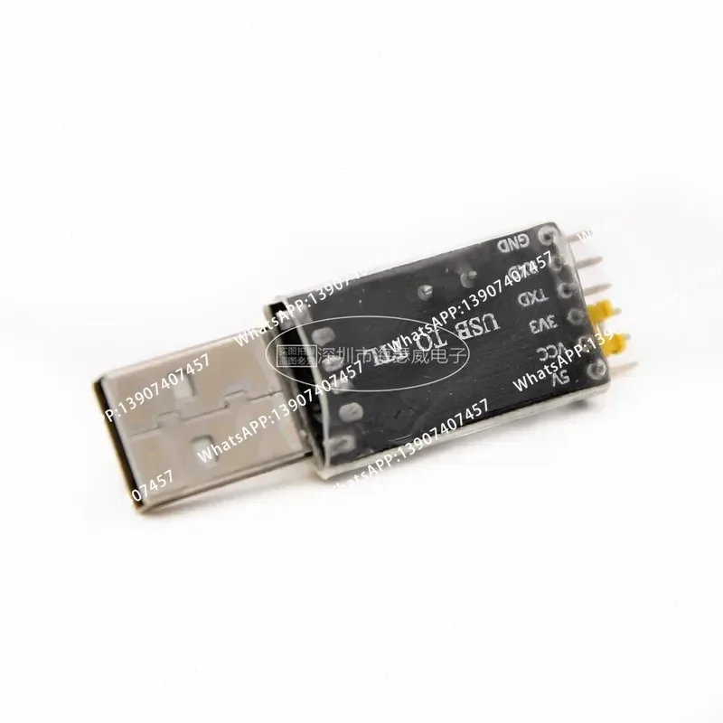 CH340G replaces PL2303 USB to TTL to serial port, Zhongjiu upgrades the small board, and flashes the cable STC download.